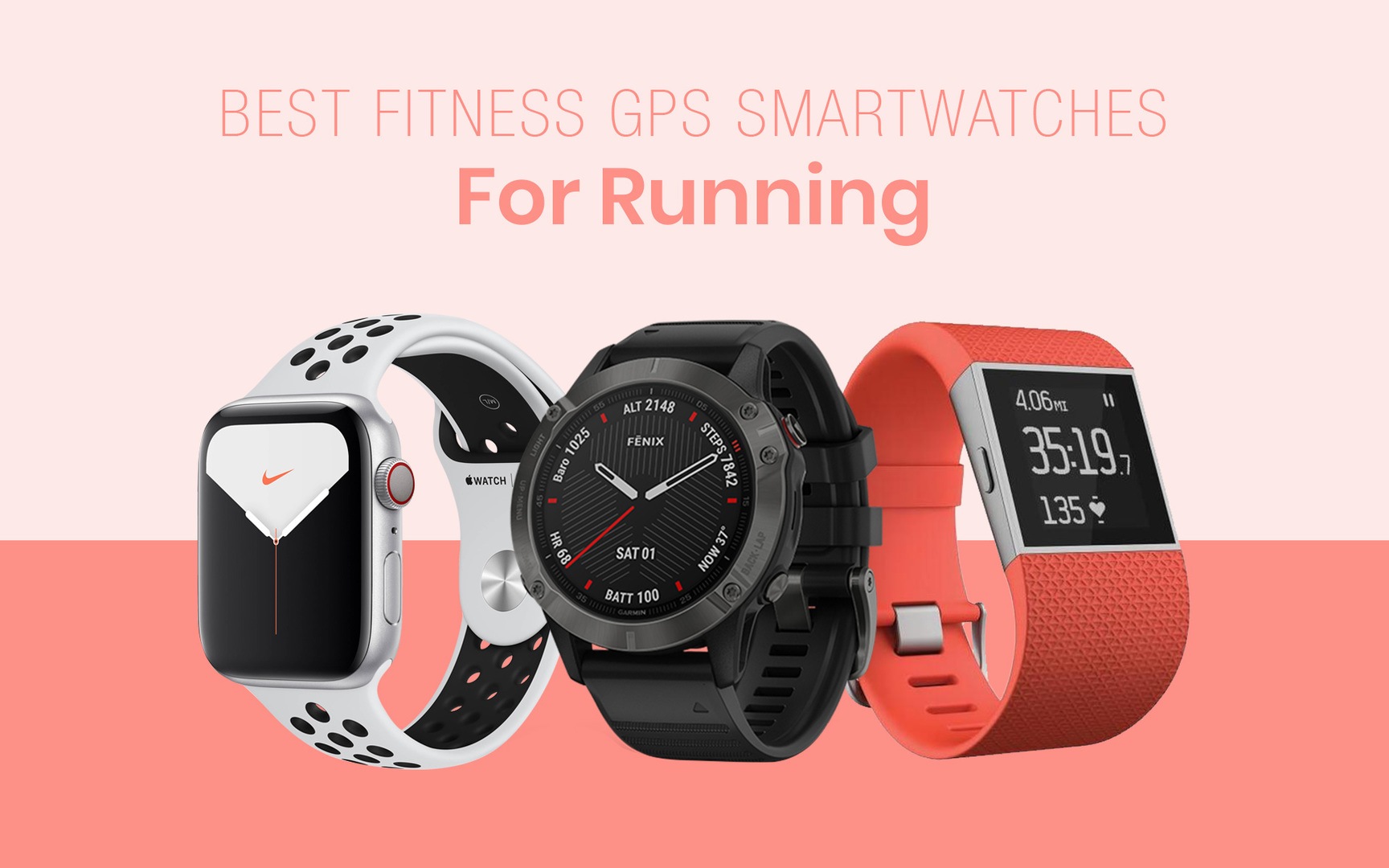 Best Fitness GPS Smartwatches for Running