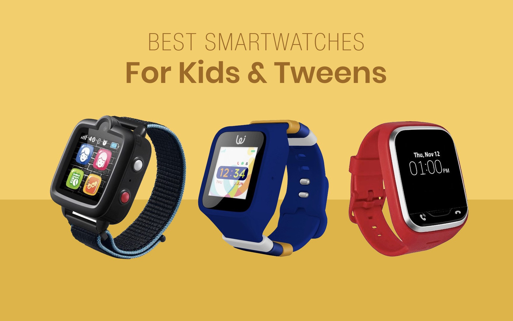 Best Smartwatches For Kids & Tweens