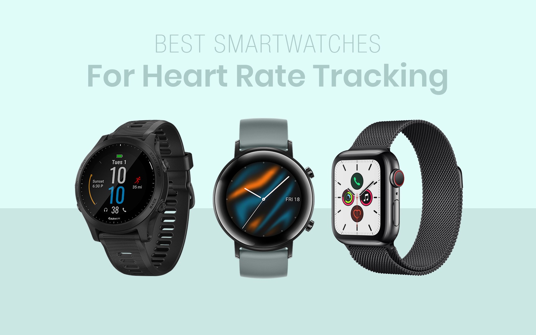 Best Smartwatches For Heart Rate Tracking