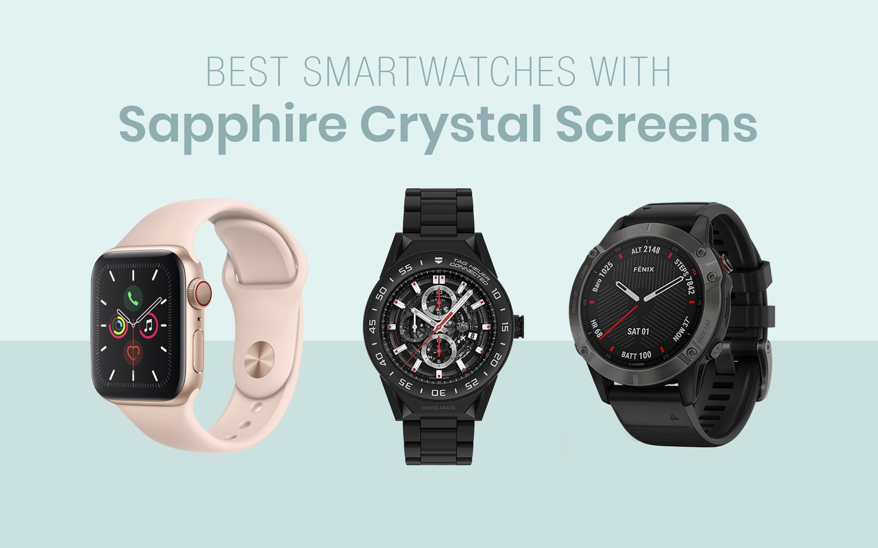 Best Smartwatches with Sapphire Crystal Screens
