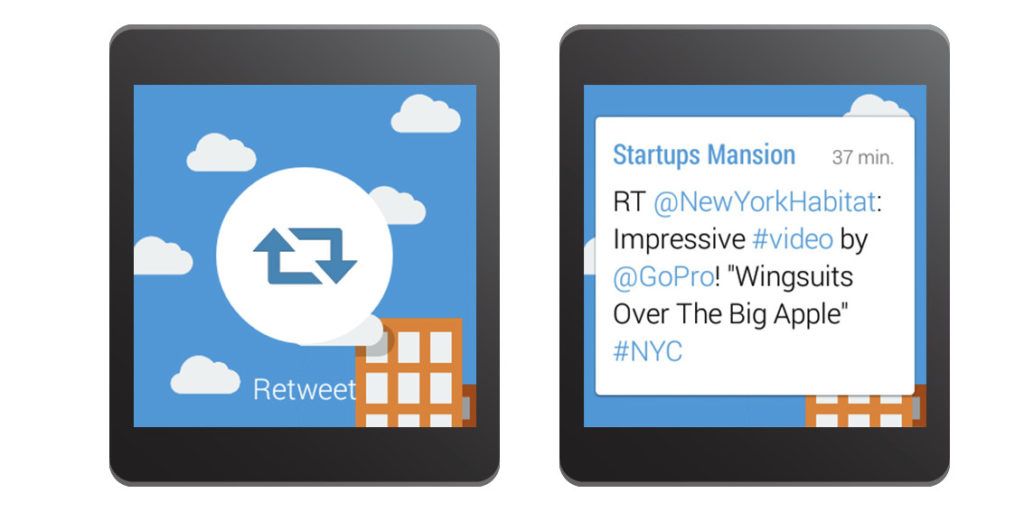 tweechip-wear-os-app-on-square-smartwatch-screen