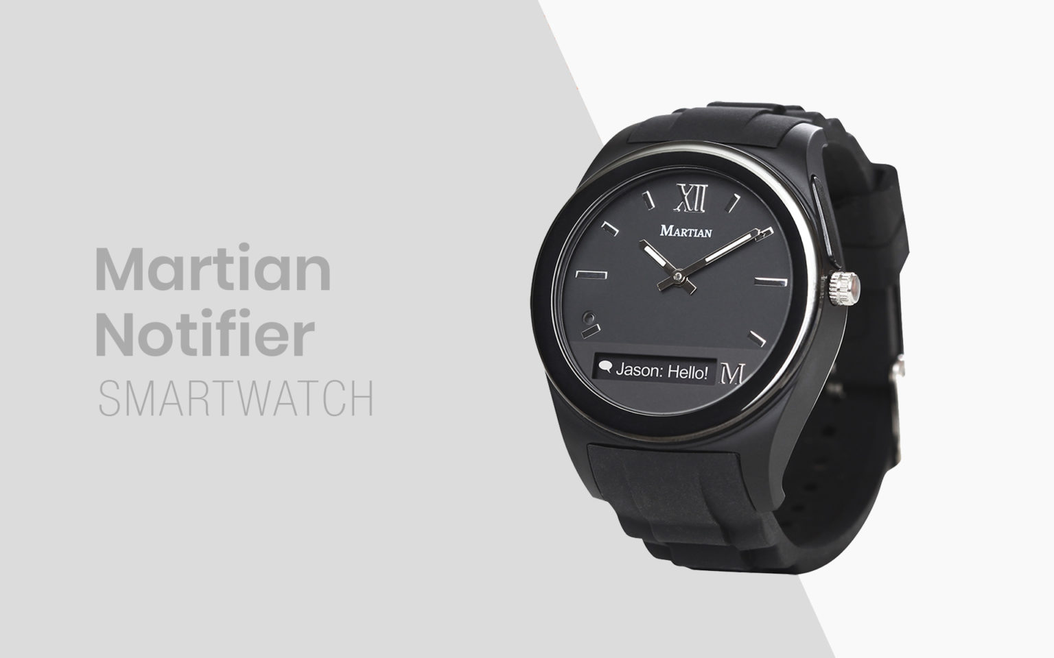 martian notifier watch battery